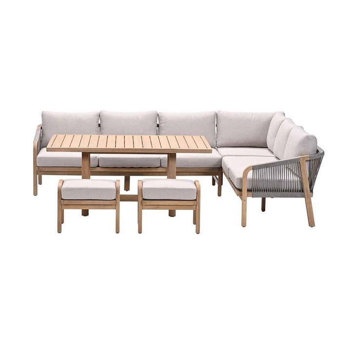 Garden Impressions Alora lounge dining set 5-delig rechts -, Tuin en Terras, Tuinsets en Loungesets, Verzenden