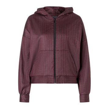 Ana Alcazar • bordeauxrode hoodie • 42, Kleding | Dames, Verzenden, Maat 42/44 (L), Nieuw, Ana Alcazar