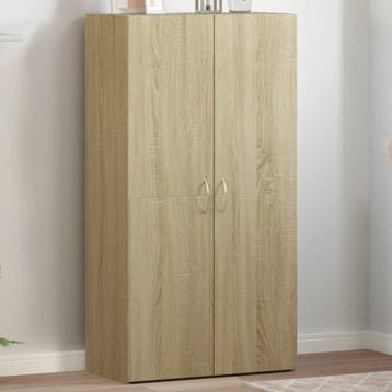 vidaXL Archiefkast 60x32x115 cm bewerkt hout sonoma, Verzenden, Nieuw