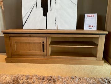 Tv dressoir Entraque, Ophalen, Nieuw, Eikenhout, 150 tot 200 cm