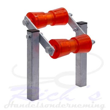 Rollenset / rollenwip 2 delig – Polyurethaan RP-8 200mm, Ophalen of Verzenden, Nieuw