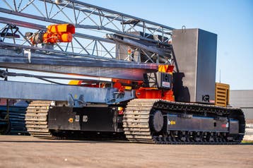 Kraxcle C24 - 24 meter bouwkraan op rupsen met vaste ballast