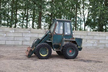 Veiling: Wiellader Diesel, Ophalen, Wiellader of Shovel