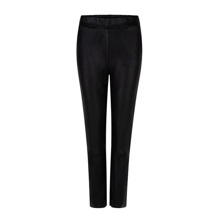 Dante6 • zwarte faux broek Lebon • 42 (5), Kleding | Dames, Broeken en Pantalons, Zwart, Nieuw, Maat 42/44 (L), Verzenden