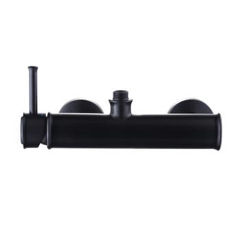 Regendoucheset Zwart Messing | 25cm | Scherpe Prijs | Nu!, Ophalen of Verzenden, Nieuw, Rvs, Douche
