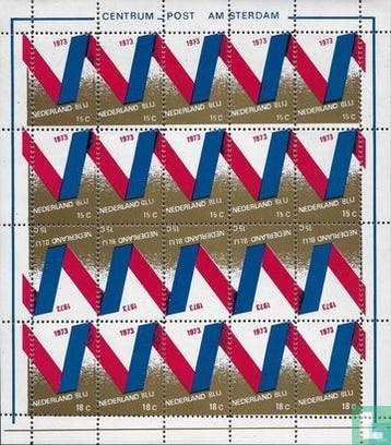 Nederland - Stads- en streekpost - Nederland blij - 1973, Verzenden, Postfris