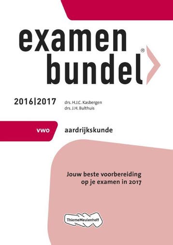 Examenbundel vwo Aardrijkskunde 2016/2017 - J.H. Bulthuis, Verzenden, Gelezen, J.H. Bulthuis