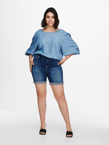 ONLY jeans CARLAOLA bermuda Maat:, Kleding | Dames, Broeken en Pantalons, Verzenden, Nieuw, Overige kleuren