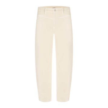 Cambio • Elin barrel jeans ecru • 36, Cambio, Verzenden, Nieuw, Wit