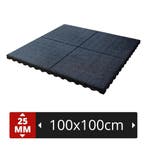 Grote Rubber tegels 100x100x2,5 speel tuin terras EN1177 !!, Kinderen en Baby's, Speelgoed | Buiten | Speeltoestellen, Ophalen of Verzenden