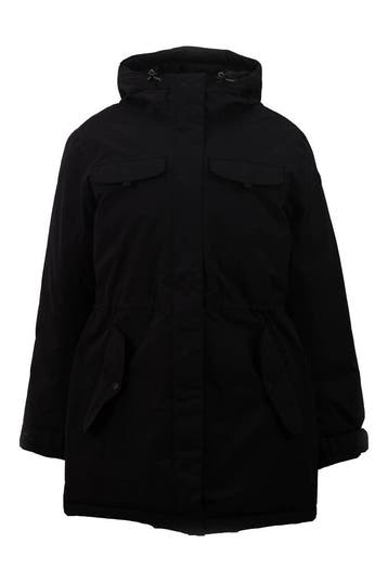 Napapijri Winterjas in maat L Zwart, Kleding | Dames, Napapijri, Verzenden, Zo goed als nieuw, Zwart