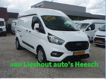 Ford Transit Custom L2H2 Trend zeer Lage kilometerstand 7192, Stof, Gebruikt, Wit, Ford