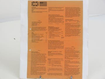 LGB Info blad #98 Steam Locomotives (LGB Info bladen), Verzamelen, Ophalen of Verzenden, Gebruikt