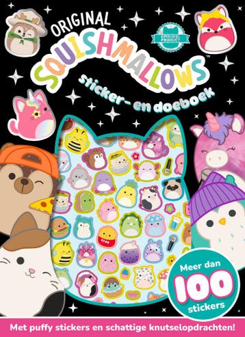 De Super Squishy Club - Original Squishmallows sticker- en d, Verzenden, Nieuw
