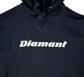 Diamant Heren Hoodie Zwart, Verzenden, Nieuw