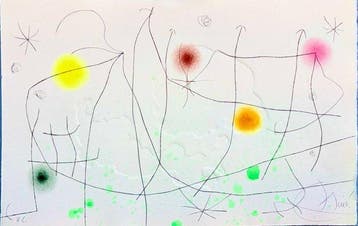 Joan Miro (1893-1983) - LIssue dérobée