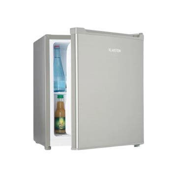 Snoopy Eco minikoelkast | Grijs | JouwKlimaatkast, Zonder vriesvak, Refurbished, Ophalen of Verzenden, Minder dan 75 liter