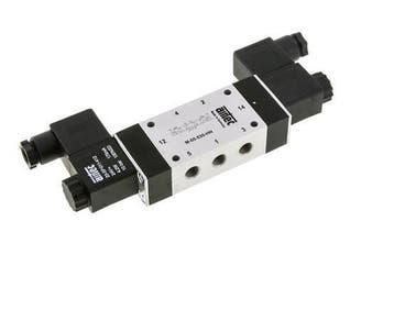 5/3 G1/8 Midden Gesloten Magneetventiel 12V DC, Verzenden, Nieuw