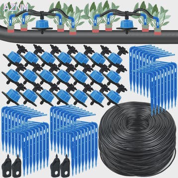 AZNM Druppelsysteem Kit 10-100M - Automatische Watergift voo, Tuin en Terras, Verzenden, Nieuw