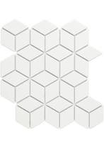 The Mosaic Factory Paris 3D Cube Matt White | mozaïektegel, Ophalen of Verzenden, Nieuw