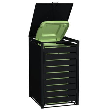 Practo Garden klikokast container ombouw staal - zwart, Verzenden, Nieuw
