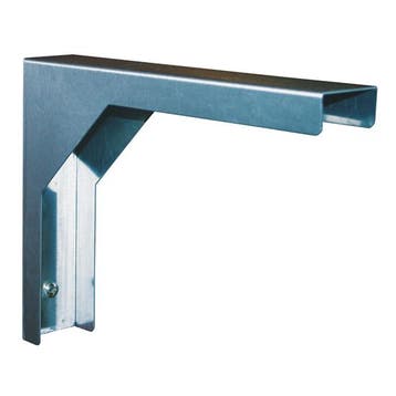 Muurbeugel rvs wandschap 400x220 mm, Verzenden, Nieuw in verpakking