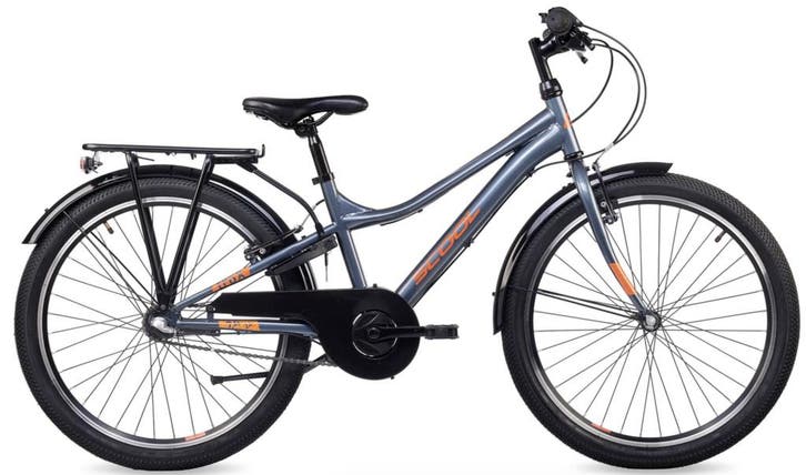 SCOOL troX 24 Grey-Orange 3-Speed 8+, Fietsen en Brommers, Fietsen | Kinderfietsjes, Nieuw, Verzenden