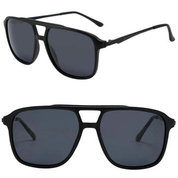 Fako Sunglasses - Zonnebril Vierkant - Polariserend -, Verzenden, Nieuw