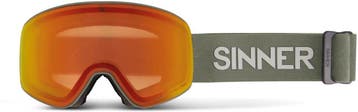 SINNER Snowghost - MATTE MOSS GREEN - Unisex - Maat One size, Ophalen of Verzenden, Zo goed als nieuw