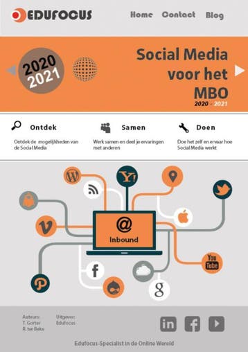 Social Media voor het MBO 2020 2021 9789492442604, Boeken, Verzenden, Zo goed als nieuw