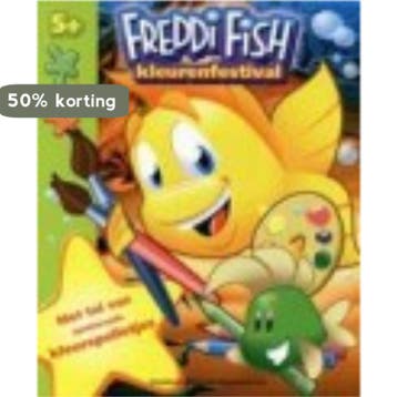 FREDDI FISH KLEURENFESTIVAL - STOOP 9789045900933, Verzenden, Zo goed als nieuw, STOOP