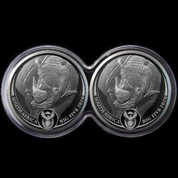 Zuid-Afrika. 10 rand 2020 Big Five I - Rhino - Double