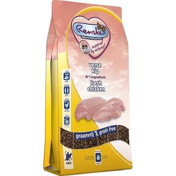 Renske Super Premium Adult verse Kip kattenvoer 1,5kg, Verzenden, Kat