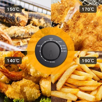Frituurpan - Friteuse - Geurfilter - 2200W - RVS - 3L - Aigo, Verzenden, Zo goed als nieuw