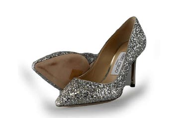 Jimmy Choo Pumps in maat 36 Zilver, Pumps, Overige kleuren, Verzenden, Zo goed als nieuw