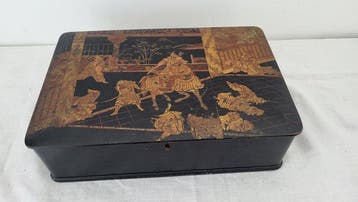 Doos - papier-maché - epoque N III