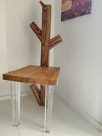 Labriola Domenico - Stoel - Zebrano, Olive - Sculptuurstoel