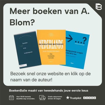 De Delftse methode Nederlands voor buitenlanders / De, Boeken, Verzenden, Gelezen, A. Blom