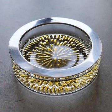 Asbak - .800 zilver, Antiek en Kunst
