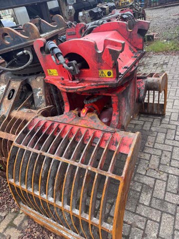 Sloopsorteergrijper / Sorteerknijper, Ophalen