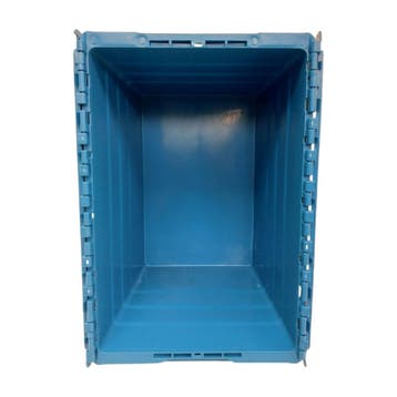 Distributiebak, 600x400x416 mm, euronorm, blauw kunststof,, 40 tot 60 cm, 50 tot 75 cm, Ophalen of Verzenden, 35 tot 50 cm