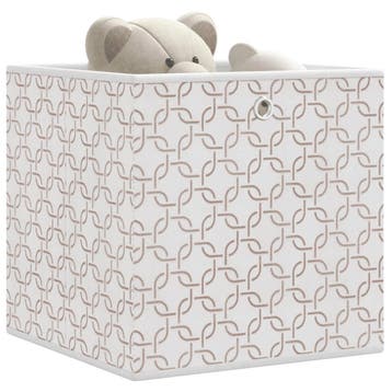 vidaXL Opbergboxen 4 st inklapbaar 32x32x32 cm ongeweven, Verzenden, Nieuw