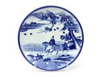 Een porseleinen schaal, Japan, Arita periode, 19e eeuw, Antiek en Kunst