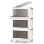 LIVSK Opbergdozen 3-Pack - Opvouwbaar en Stapelbaar - 75 L C, Verzenden, Nieuw