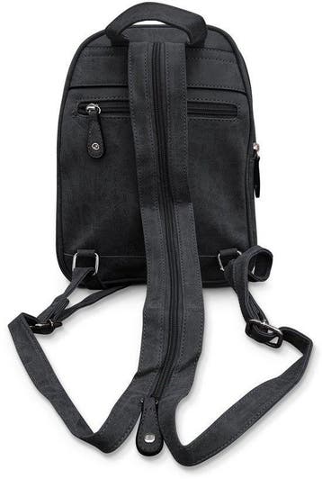 THL Design Dames Rugzak Kleine Rugtas zwart, Overige merken, Minder dan 30 cm, Verzenden, 25 tot 40 cm