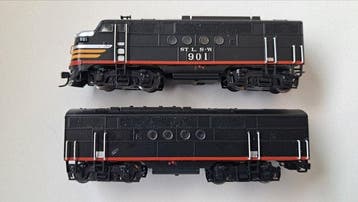 InterMountain N - 69004-01 - Diesellocomotief (2) - FT A/B, Hobby en Vrije tijd, Modeltreinen | N-Spoor, Nieuw