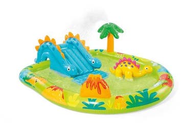 Intex Little Dino Opblaaszwembad met glijbaan, Nieuw