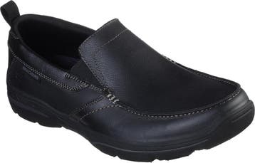 Skechers - Harper Forde - Heren - Instappers - Zwart- mt 46, Verzenden, Nieuw