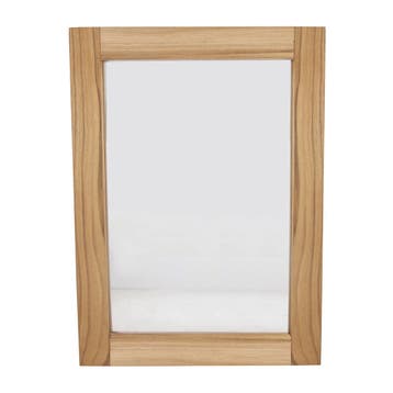 Teak Spiegel 28x38cm, Watersport en Boten, Accessoires en Onderhoud, Ophalen of Verzenden, Nieuw