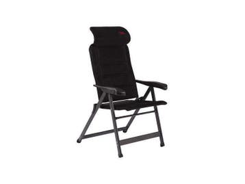 Crespo kampeer standen stoel ap-235 air-deluxe compact zwart, Nieuw